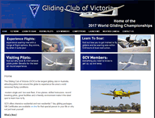 Tablet Screenshot of glidingclub.org.au